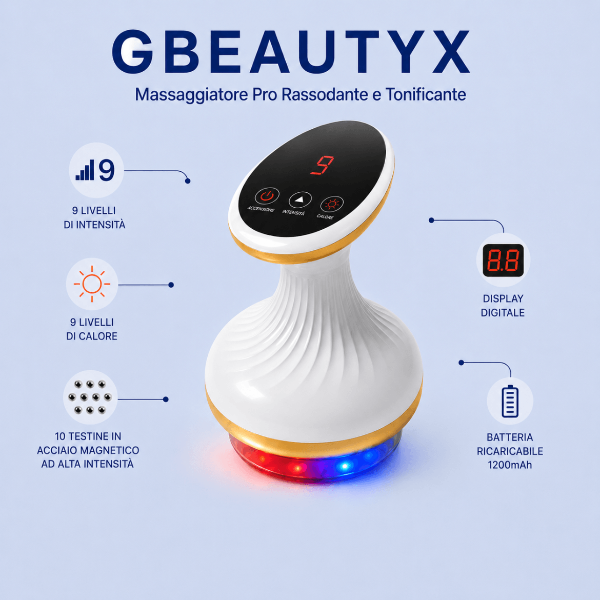 GBEAUTYX™ Massaggiatore