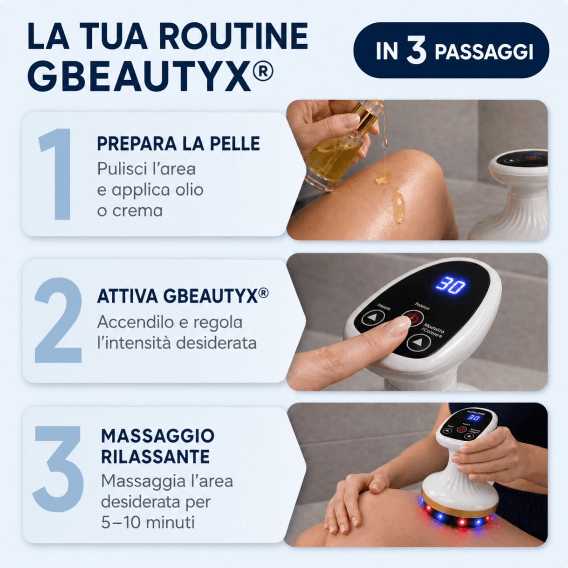 GBEAUTYX™ Massaggiatore